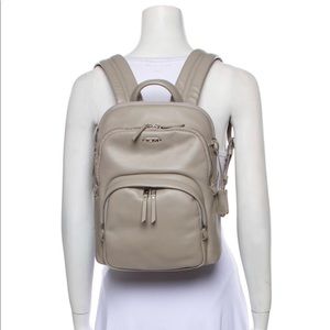 Tumi Leather Backpack